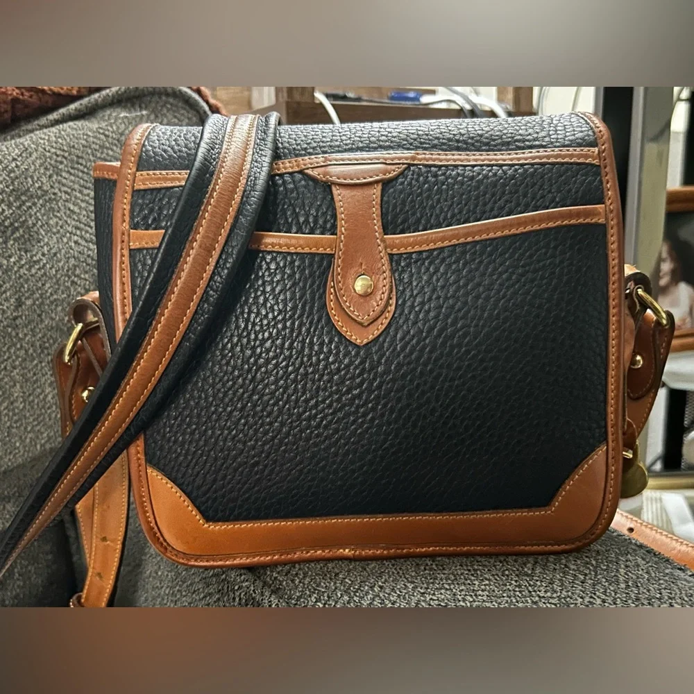 SOLD $65 Dooney & Bourke Vintage Crossbody/Shoulder Bag. All Weather Leather. - Picture 8 of 15